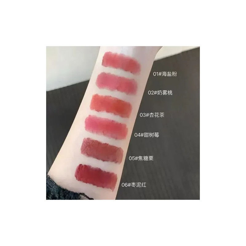 Gege Bear Labial Llavero Conejo Kawaii Mate Lipstick Coreano