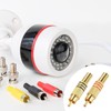 sourcing map RCA to Speaker Wire Connector, 270RCA Solder Male