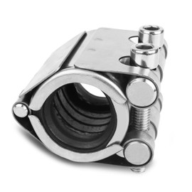 Pipe Repair Clamp Kit-3/4 Inch(26-29mm) High Pressure Resistant Pipe Coupling Clamp for Plastic&Metal Pipes, Emergency Duty Leak Sealer with Stainless Steel, Quick Fix for Water/Gas/Oil Lines