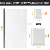 Secopad Window Screen Door Repair Kit, 39" x 78" Screen