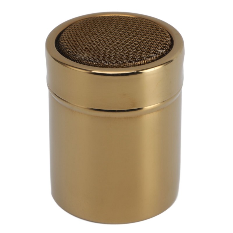 Powder Sugar Shaker Duster Multipurpose Fine Mesh Large Capacity Stainless