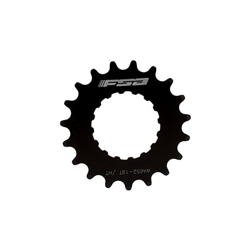 FSA Unisex's Bosch E-Bike Sprocket, Black, Size 17T