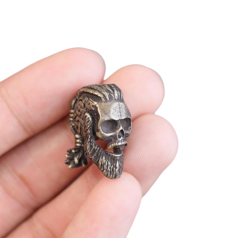 7pack Viking Beard Beads Hair Beads-Viking Hair Beads for Men