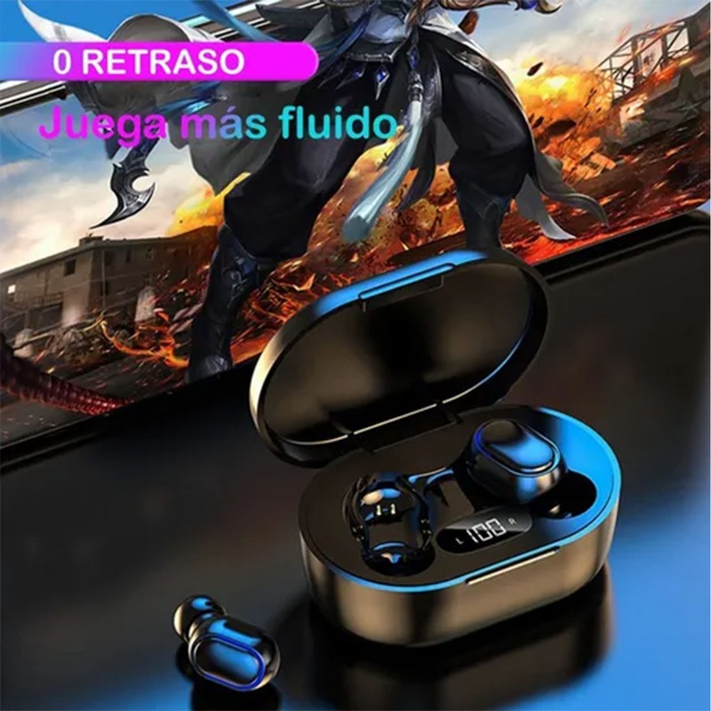 Bluetooth Earbuds Stereo Sound Noise Reduction Wireless Sports Earphones with