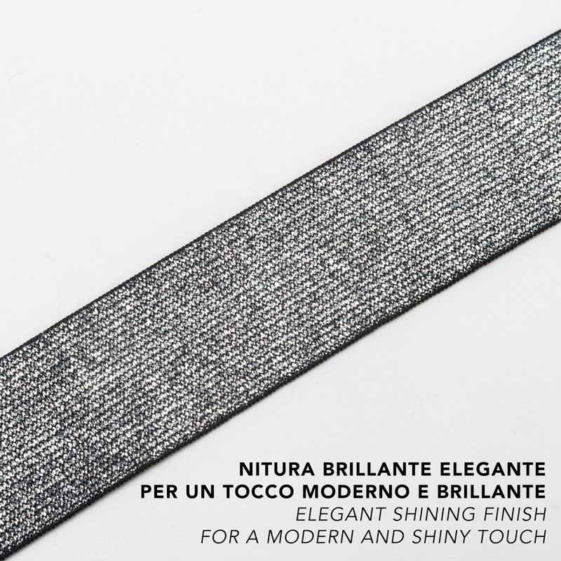 IPEA Elastico per Cucito LUREX - Corda Elastica da Cucire