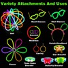 Glow Sticks, 235 Pieces Party Supplies Set, 100Pcs 8 Inch