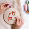 Loyisal Embroidery Kit for Beginner Adults, Adult DIY Hand Embroidery