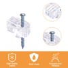 MOROBOR 24 PCS Glass Retainer Clips Kit, 10 mm Glass