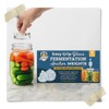 4 Pack Glass Fermentation Weights With Easy Grip Handles -