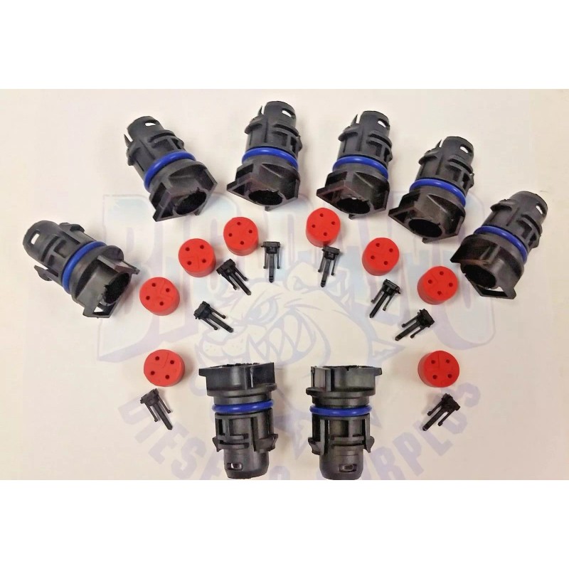 BDD Fuel Injector Connector Plug G2.8 Set for 2003-2010 Ford