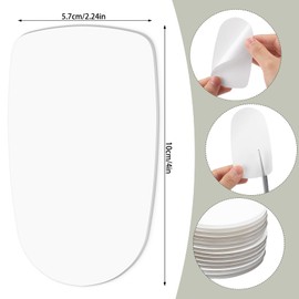 Chunful 12 Pairs Heel Tape Shoe Tape for Inside Shoes Sticky Inside Shoes Double Sided Shoe Tape for High Heels and Flats to Keeps Keep Feet from Slipping One Size Fits Almost All