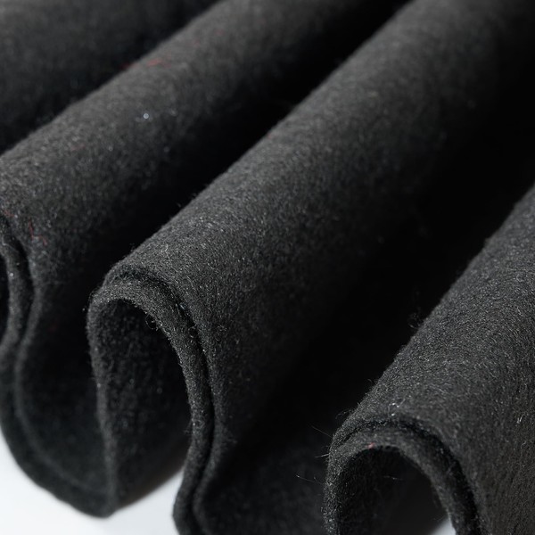 Soft Black Felt Fabric 36"X 18"/ 1.6mm Thick Sewing Patwork