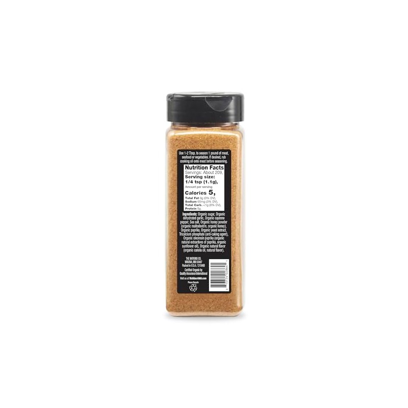 Watkins 1868 Organic Grilling Hot Honey Seasoning, 8.1 oz