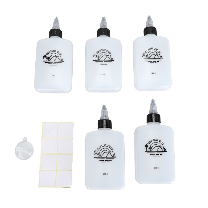 5pcs Small Oil Dispenser 120ml Leakage Proof Portable Compact Oil