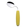 Okabe Hiroshi Tableware Seisakusho FLEX Flex Metal Spoon with Grip,