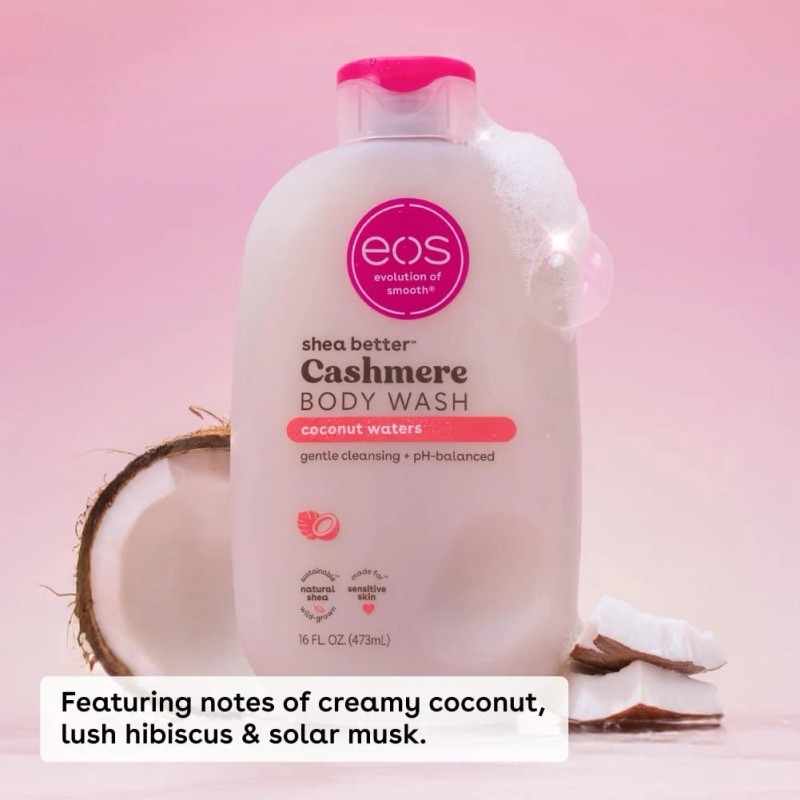 eos Shea Better Coconut Waters Body Wash 16 Fl Oz