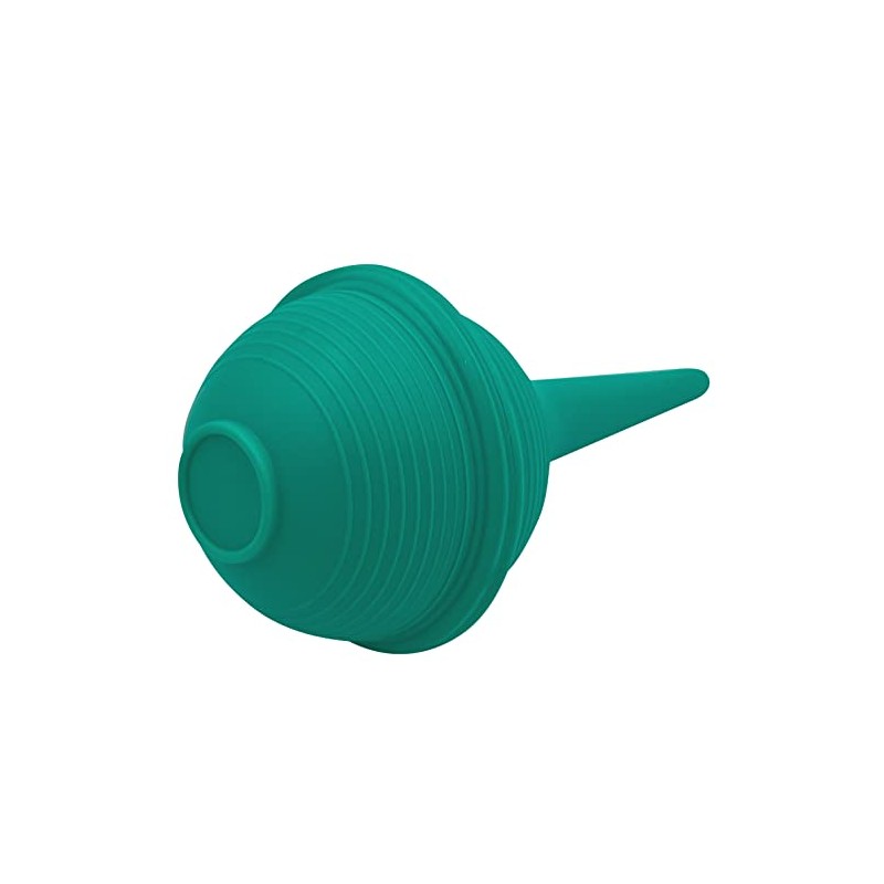 Sterile Rubber Bulb Syringe, 2 Pack, Green 1oz, Ear Wax