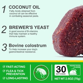 Chews for Dogs, 150PCs Soft Chews for Dog, Chewables Chews, Pet Supplement - Supplement Suitable for All Breeds & Sizes Dogs, Peking Duck Flavour