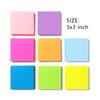 8 Pads Pop Up Sticky Notes 3x3 Refills Bright Colors