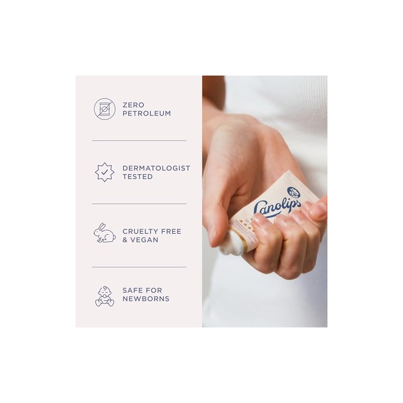 Lanolips 101 Ointment Multipurpose Superbalm Duo, Natural Lanolin Moisturizer for