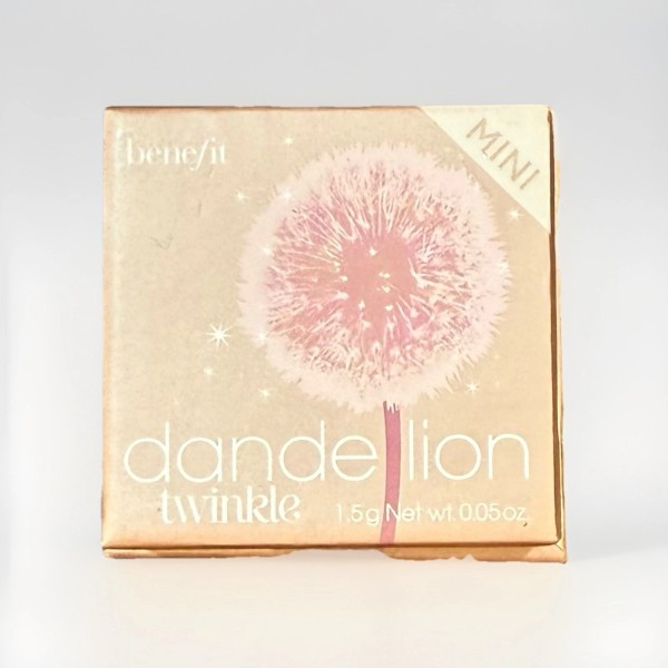 Benefit Dandelion Twinkle Soft Nude Pink Highlighter 1.5 g/.05oz Travel