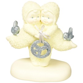 Department 56 Snowbabies Peace Collection “Peace & Harmony” Porcelain Figurine, 5”