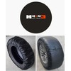 Aolowewin for Jeep SUVs, Hummer H3 Spare Tire Cover, Spare