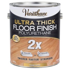 Varathane 298274 Ultra Thick Floor Finish Polyurethane, Gallon, Satin Clear