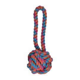 Fancy Pets Juguete de SOGA con Pelota de Hilo para Perro de 23 Centímetros