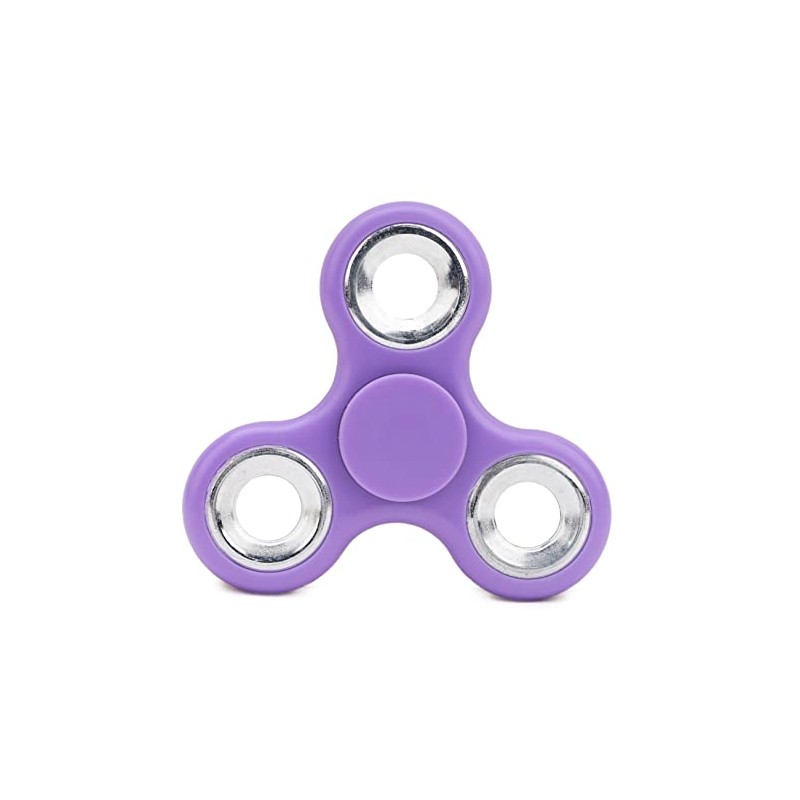 Toyland® Fidget Hand Spinner - Stress and Anxiety Relief (Purple