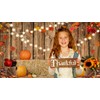 YYNXSY Fall Thanksgiving Photo Backdrop Autumn Retro Board Backdrops Wooden