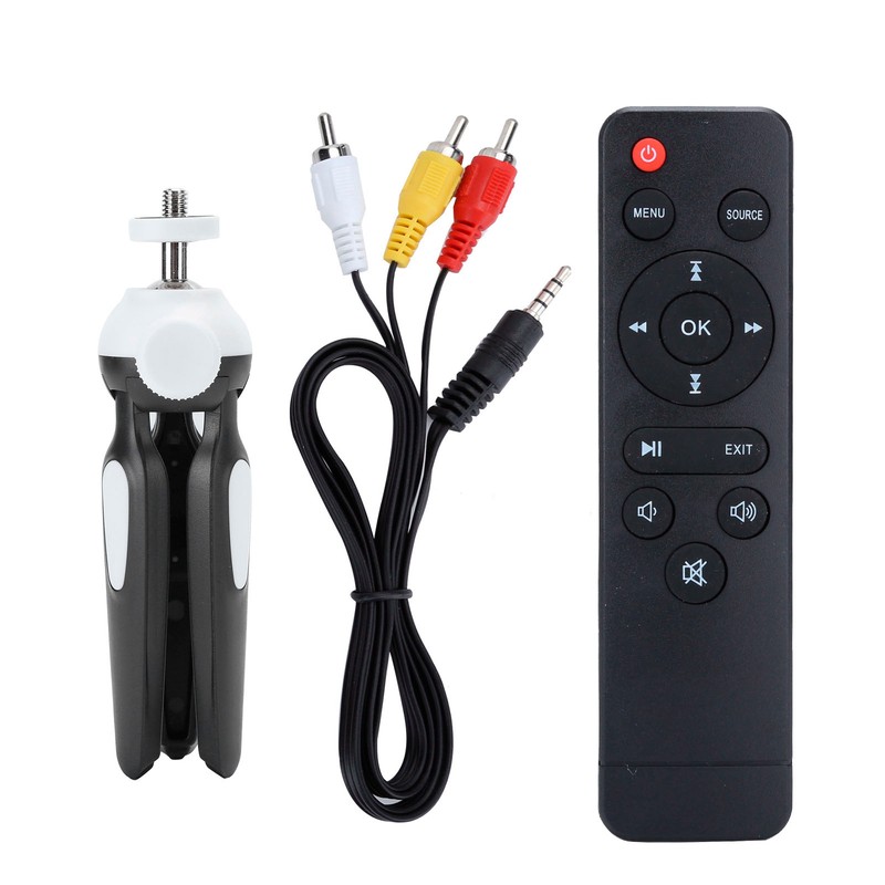 Mini Portable Projector LED Home Theater Video Media Player Projector