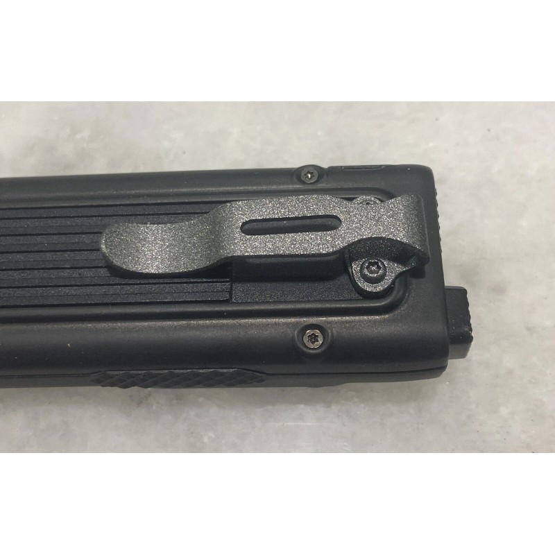 DH Gun Metal Gray Deep Pocket Clip W/Filler Tab For