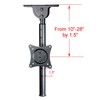 VideoSecu ML405B2 LCD LED UHD Monitor TV Ceiling Mount for
