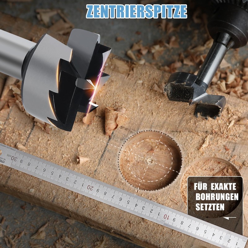 Forstner Drill Bit 19 mm for Wood, Forstner Bits Diameter