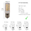 WELESHEI E17 Led Bulb Microwave Oven Light Equivalent 60w Incandescent