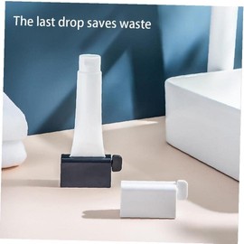 Koomooloo 2 Piezas Exprimidores de Tubos de Pasta de Dientes Dispensadores de Tubos de Pasta de Dientes Escurridores de Rodillos de Pasta de Dientes Montados en La Pared Soportes de Asiento