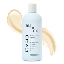 MARAMA | Growth Shampoo Manzanilla 500 ml - Para Todo Tipo de Cabello | Sin Sulfatos y Parabenos | Shampoo Anticaída que Nutre el Cuero Cabelludo | Fortalece e Hidrata