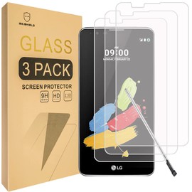 Mr.Shield [3-PACK] Designed For LG Stylo 2 V (Verizon Version Model VS835) [Tempered Glass] Screen Protector with Lifetime Replacement