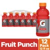 Gatorade Thirst Quencher,Fruit Punch, 12 Fl Oz (Pack of 12)