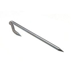 Pack of 12 Drive In Line Hardened Steel Hammer In Hooks 6 Inch 150 mm