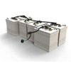 Pro-Fill Watering Systems for Golf Carts - 12V. kit for (2) 6V Batteries w/ 2.7" Cell spacing