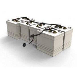Pro-Fill Watering Systems for Golf Carts - 12V. kit for (2) 6V Batteries w/ 2.7" Cell spacing