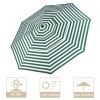 Unbranded 3-Tiers Garden Parasol Umbrella Patio Sunshade Cover Replacement 9/10ft/11ft