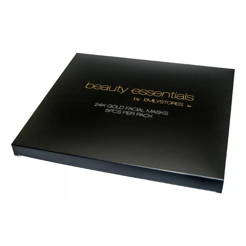 Emilystores 5pcs Oro 24k Gel De Colágeno Máscaras Faciales T