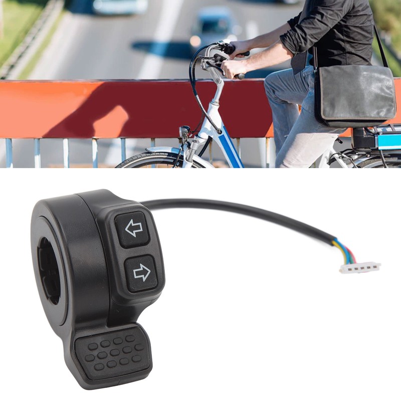 Electric Scooter Thumb Finger Throttle with Left Right Steering Switch