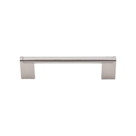 Top Knobs M1042 Bar Pulls Collection 5-1/16" Princetonian Bar Pull, Brushed Satin Nickel