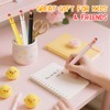 Jicoyin 12 PCS Funny Chicken Retractable Gel Pens Cute Novelty
