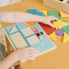 Melissa & Doug Beginner Wooden Pattern Blocks Educational Toy With