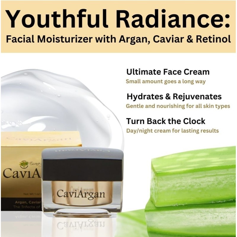 Essence of Argan Caviargan Facial Moisturizer for Women